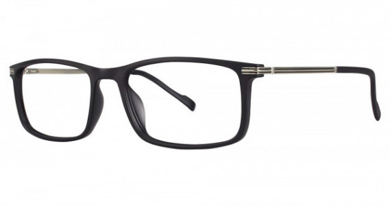 Giovani di Venezia TYLER Eyeglasses, Black Matte /Silver
