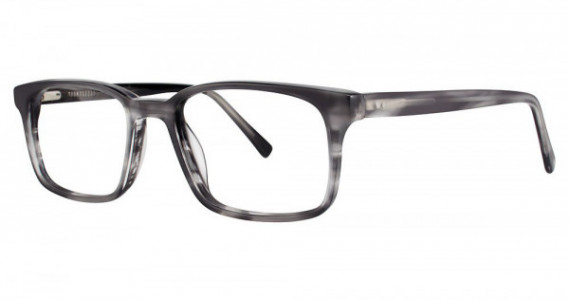 Big Mens Eyewear Club BIG CURVE Eyeglasses, Grey Matte Haze