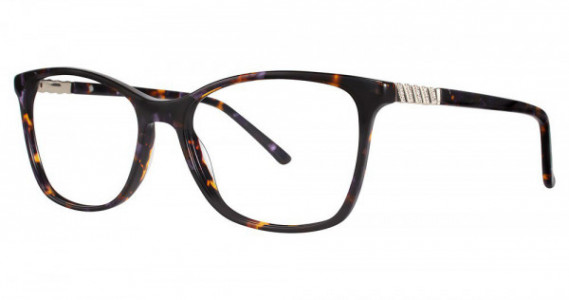 Modern Art A384 Eyeglasses, Purple Tortoise