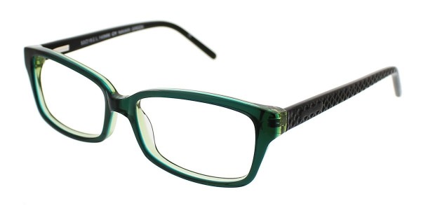 Ellen Tracy NAVARI Eyeglasses, Green