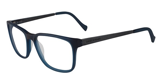Lucky Brand D404 Eyeglasses, Matte Blue