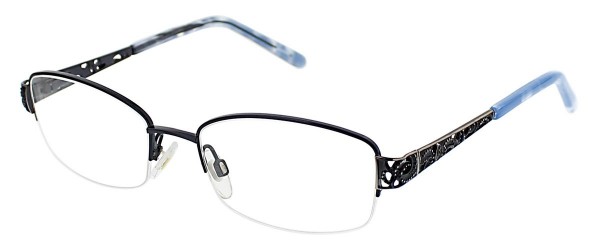 Jessica McClintock JMC 4021 Eyeglasses, Blue