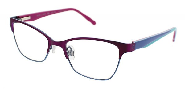 Jessica McClintock JMC 4805 Eyeglasses, Magenta Blue