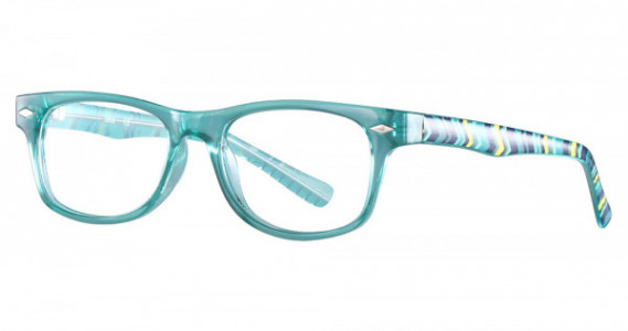 Smilen Eyewear 3056 Eyeglasses, Aqua