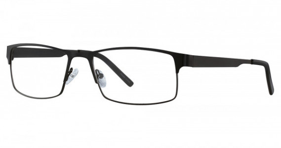Smilen Eyewear Gotham Premium Steel 12 Eyeglasses, Black