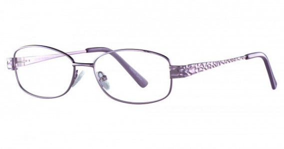 Smilen Eyewear Gotham Premium Steel 17 Eyeglasses, Lilac