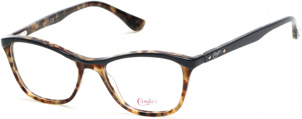 Candie's Eyes CA0137 Eyeglasses, 096 - Shiny Dark Green