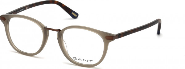 Gant GA3115 Eyeglasses, 020 - Shiny Light Brown / Dark Havana