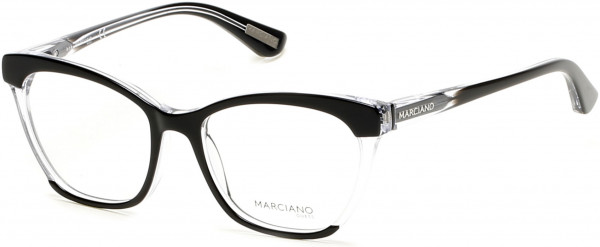 GUESS by Marciano GM0287 Eyeglasses, 003 - Black/crystal
