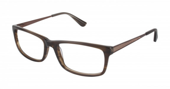 Geoffrey Beene G514 Eyeglasses, Brown (BRN)