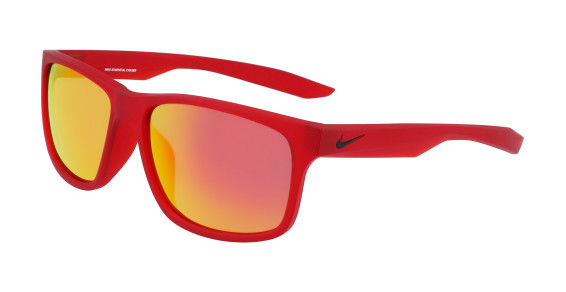 Nike NIKE ESSENTIAL CHASER M EV0998 Sunglasses, (657) MT UNIVERSITY RED/RED MIRROR