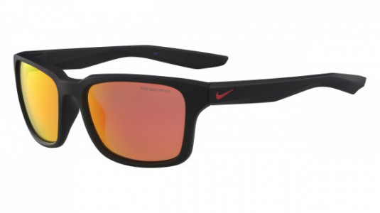 Nike NIKE ESSENTIAL SPREE M EV1004 Sunglasses, (006) MT BLACK W/GRY ML RD FL LENS