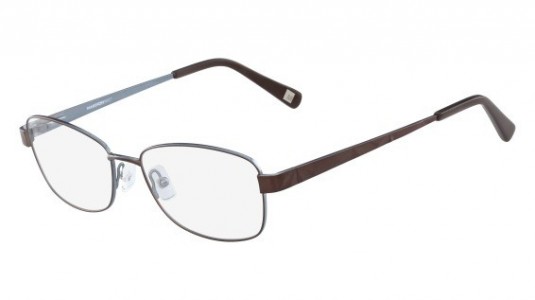 Marchon M-LOHMAN Eyeglasses, (210) BROWN