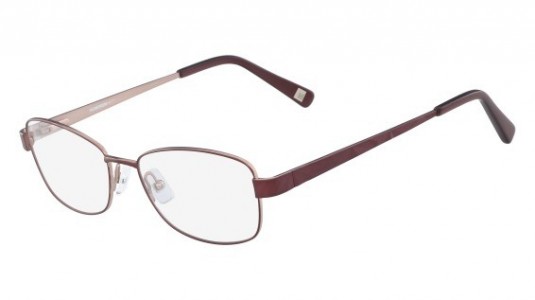 Marchon M-LOHMAN Eyeglasses, (604) BURGUNDY
