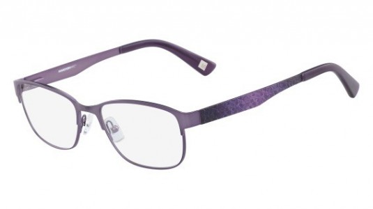 Marchon M-ROSEN Eyeglasses, (505) PLUM