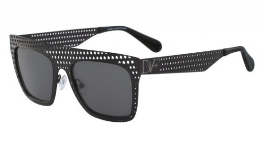 Diane Von Furstenberg DVF124S GRACE Sunglasses, (001) BLACK