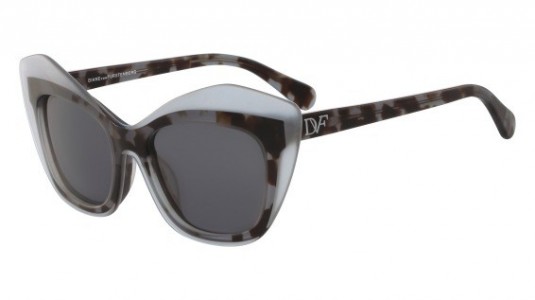 Diane Von Furstenberg DVF623S SUSSI Sunglasses, (014) CHARCOAL TORTOISE