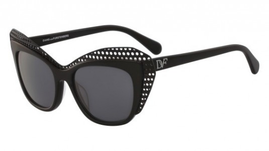 Diane Von Furstenberg DVF625S ALEXA Sunglasses, (001) BLACK