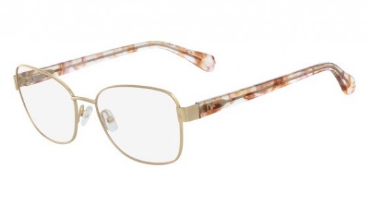 Diane Von Furstenberg DVF8050 Eyeglasses, (717) GOLD
