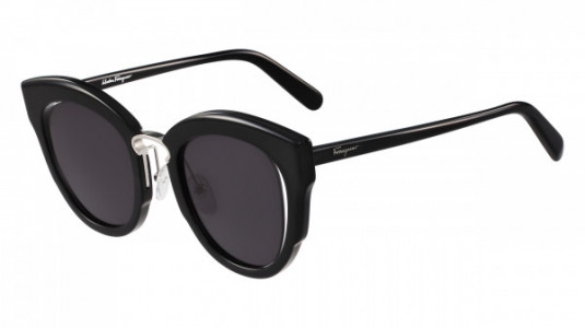 Ferragamo SF830S Sunglasses, (001) BLACK