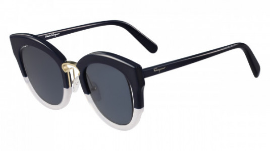 Ferragamo SF830S Sunglasses, (464) BLUE/GREY