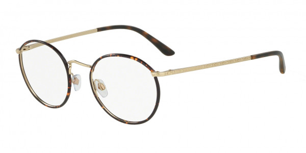 Giorgio Armani AR5062J Eyeglasses, 3002 MATTE DARK HAVANA (GOLD)