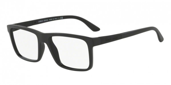 Giorgio Armani AR7069 Eyeglasses, 5367 MATTE BLACK (BLACK)