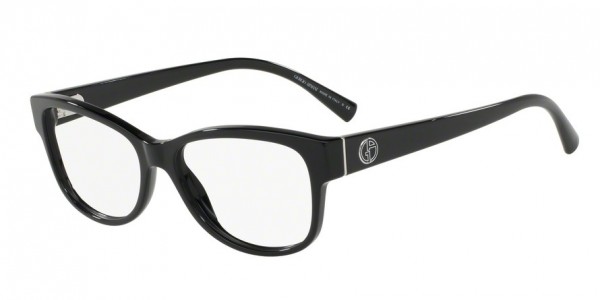 Giorgio Armani AR7108F Eyeglasses, 5017 BLACK (BLACK)