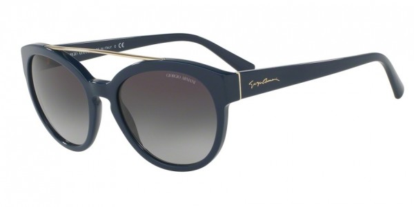 Giorgio Armani AR8086 Sunglasses, 55438G BLUE (BLUE)