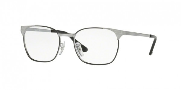 Ray-Ban Junior RY1051 Eyeglasses, 4052 BLACK ON GUNMETAL (BLACK)