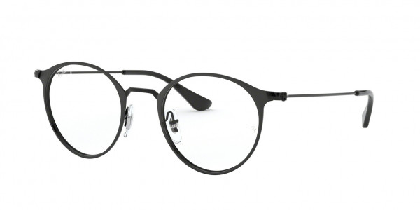 Ray-Ban Optical RX6378 Eyeglasses, 2904 MATTE BLACK ON BLACK (BLACK)