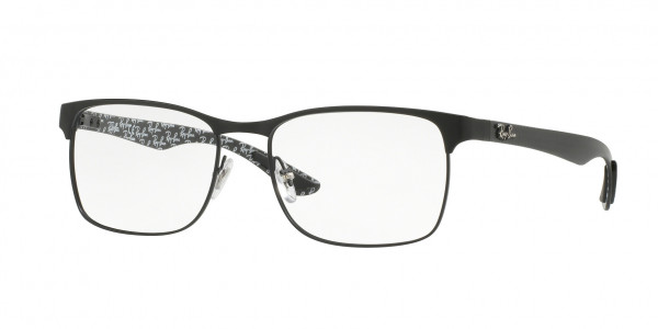 Ray-Ban Optical RX8416 Eyeglasses, 2503 MATTE BLACK (BLACK)