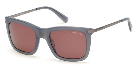 Kenneth Cole New York KC7203 Sunglasses, 20F - Grey/other / Gradient Brown