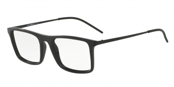 Emporio Armani EA1058 Eyeglasses, 3001 MATTE BLACK/BLACK (BLACK)