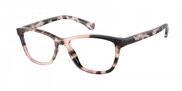 Emporio Armani EA3099 Eyeglasses, 5410 SHINY PINK HAVANA (PINK)
