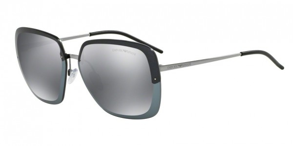 Emporio Armani EA2045 Sunglasses, 30106G GUNMETAL (GUNMETAL)
