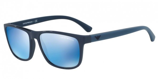 Emporio Armani EA4087 Sunglasses, 505996 BLUE (BLUE)