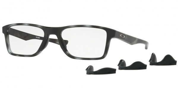 Oakley OX8108 FIN BOX Eyeglasses, 810804 POLISHED GREY TORTOISE (GREY)