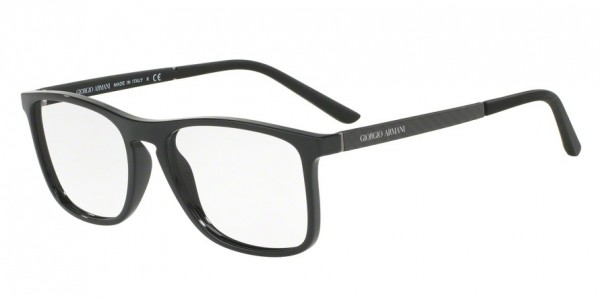Giorgio Armani AR7119 Eyeglasses, 5017 BLACK (BLACK)