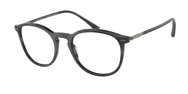 Giorgio Armani AR7125 Eyeglasses, 5964 STRIPED GREY (GREY)
