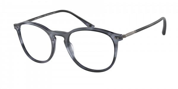 Giorgio Armani AR7125 Eyeglasses, 5986 STRIPED BLUE (BLUE)