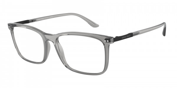Giorgio Armani AR7122 Eyeglasses, 5948 TRASPARENT GREY (GREY)