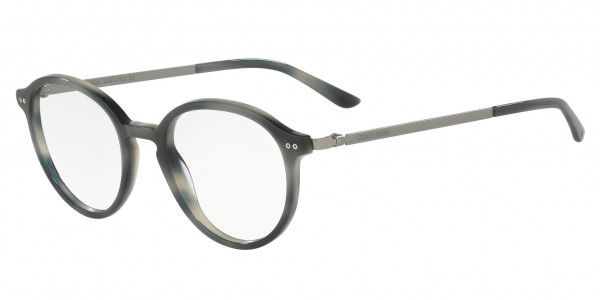 Giorgio Armani AR7124 Eyeglasses, 5572 BLUE HAVANA (BLUE)