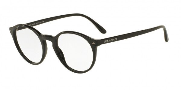 Giorgio Armani AR7127F Eyeglasses, 5017 BLACK (BLACK)