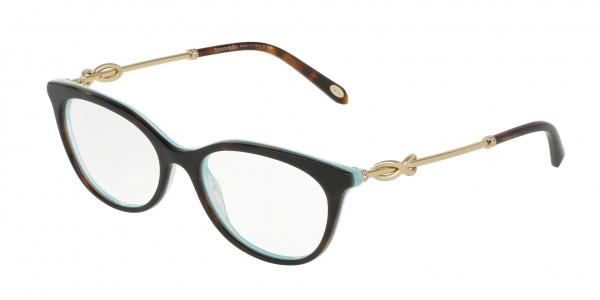 Tiffany & Co. TF2142B Eyeglasses, 8217 HAVANA/STRIPED BLUE (HAVANA)