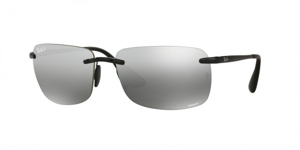 Ray-Ban RB4255 Sunglasses, 601/5J BLACK GREY MIRROR SILVER (BLACK)