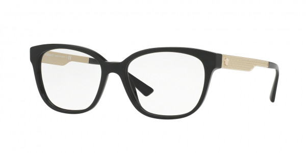 Versace VE3240 Eyeglasses, GB1 BLACK (BLACK)