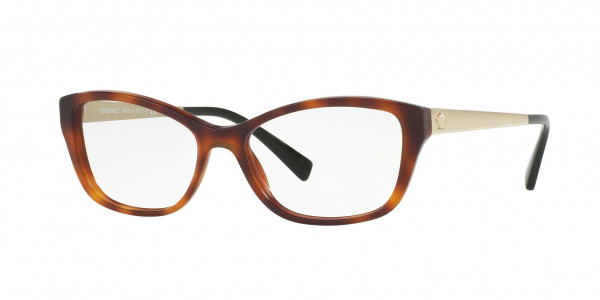 Versace VE3236 Eyeglasses, 5217 HAVANA (BROWN)