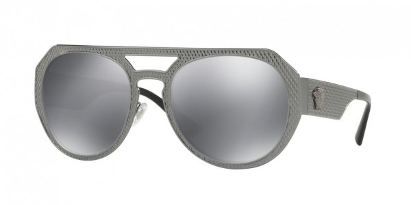 Versace VE2175 Sunglasses, 10016G GUNMETAL (GUNMETAL)
