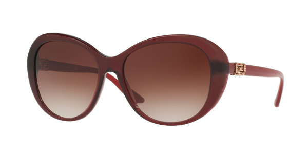 Versace VE4324BA Sunglasses, 109/13 OPAL BORDEAUX (BORDEAUX)